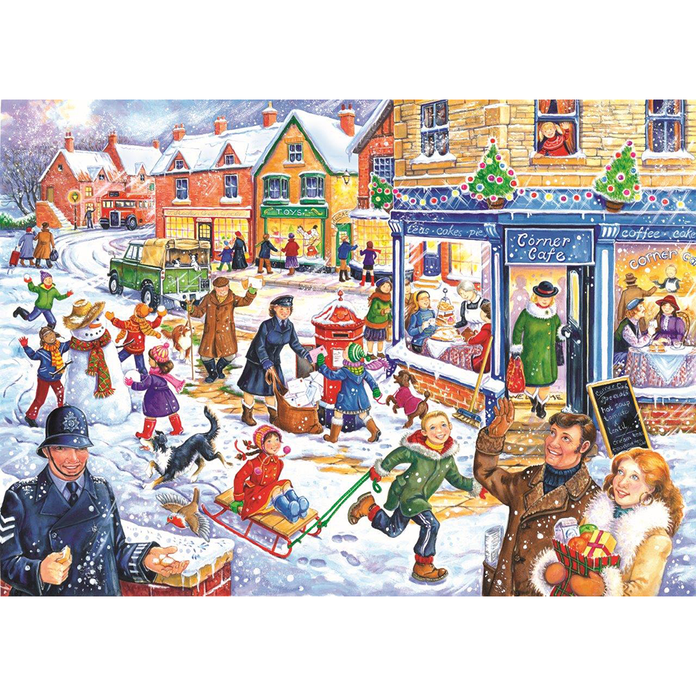 HOP - Out In The Snow - BIG 250 Piece Jigsaw Puzzle