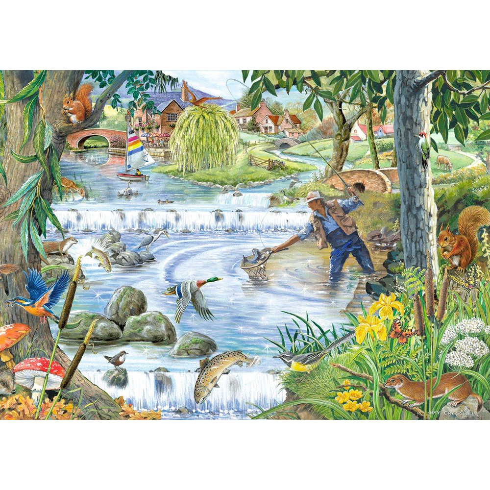 Sparkling Waters – 250 Piece Jigsaw Puzzle (HOP)