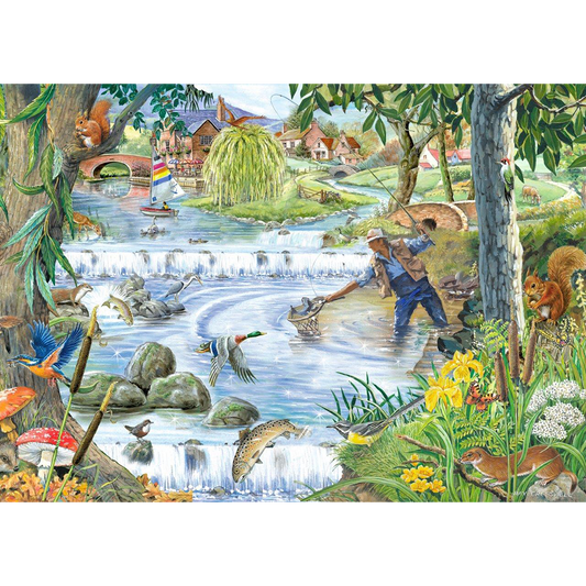 HOP - Sparkling Waters - BIG 250 Piece Jigsaw Puzzle