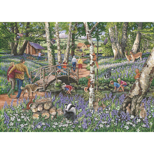 HOP - No.18 - Walk In The Woods - 1000 Piece Jigsaw Puzzle