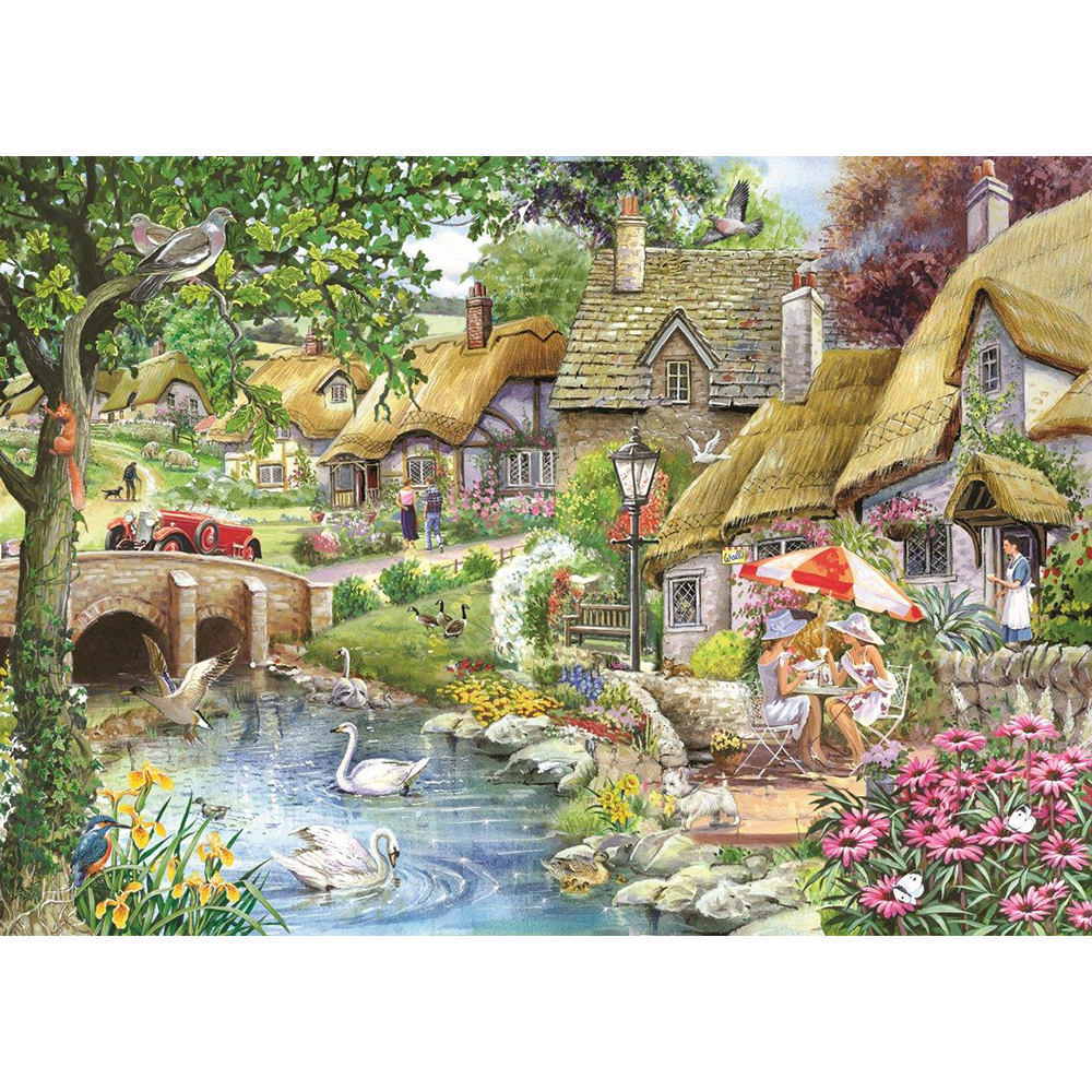 Morning Coffee – 1000 Piece Jigsaw Puzzle (HOP)