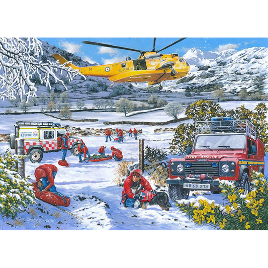 HOP - Mountain Rescue - 1000 Piece Jigsaw Puzzle