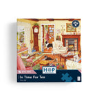 Box, straight on: In Time For Tea – 500 XL Piece Jigsaw Puzzle (House of Puzzles)