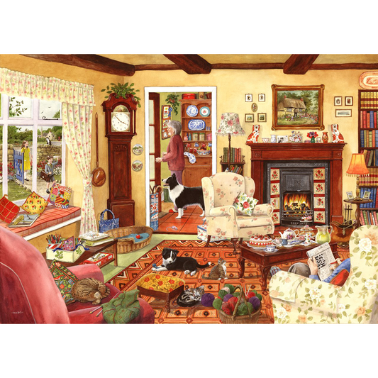 HOP - In Time For Tea - BIG 500 Piece Jigsaw Puzzle