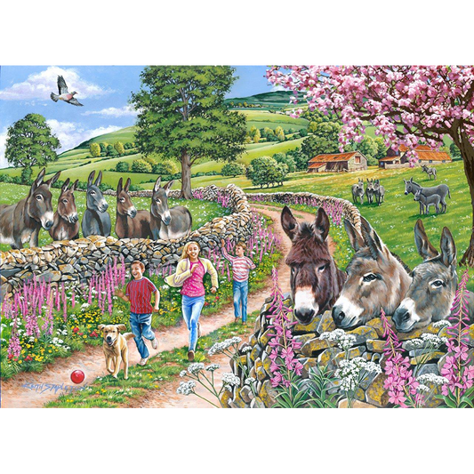 HOP - Mindy, Muffin & Mo - BIG 500 Piece Jigsaw Puzzle