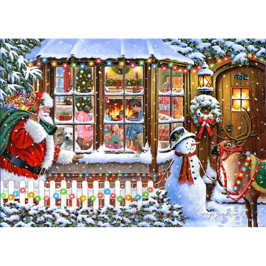 HOP - No.16 - With Love From Santa - 1000 Piece Jigsaw Puzzle