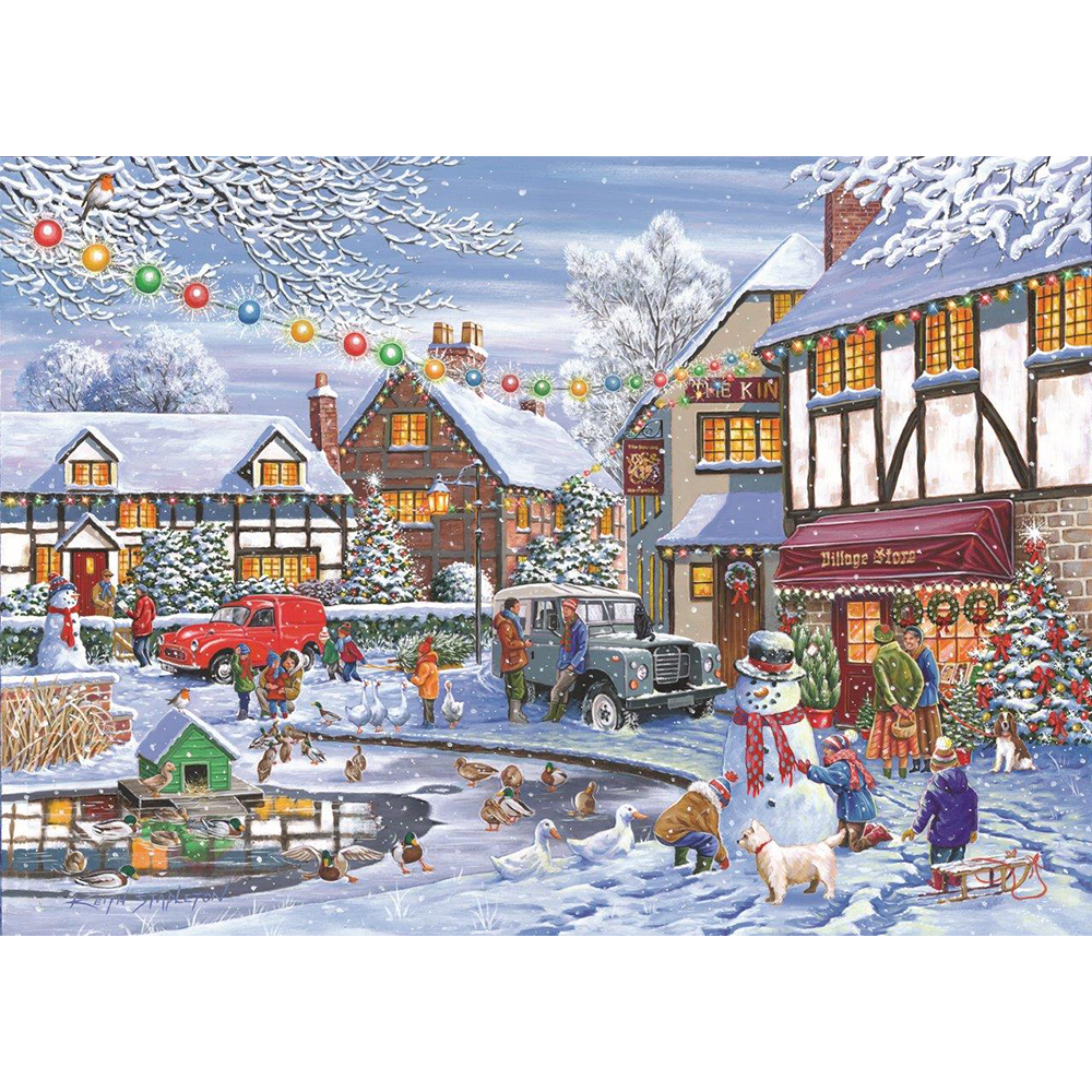 On Thin Ice – 1000 Piece Jigsaw Puzzle (HOP)