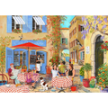 Coffee & Croissants – 500 XL Piece Jigsaw Puzzle (HOP)