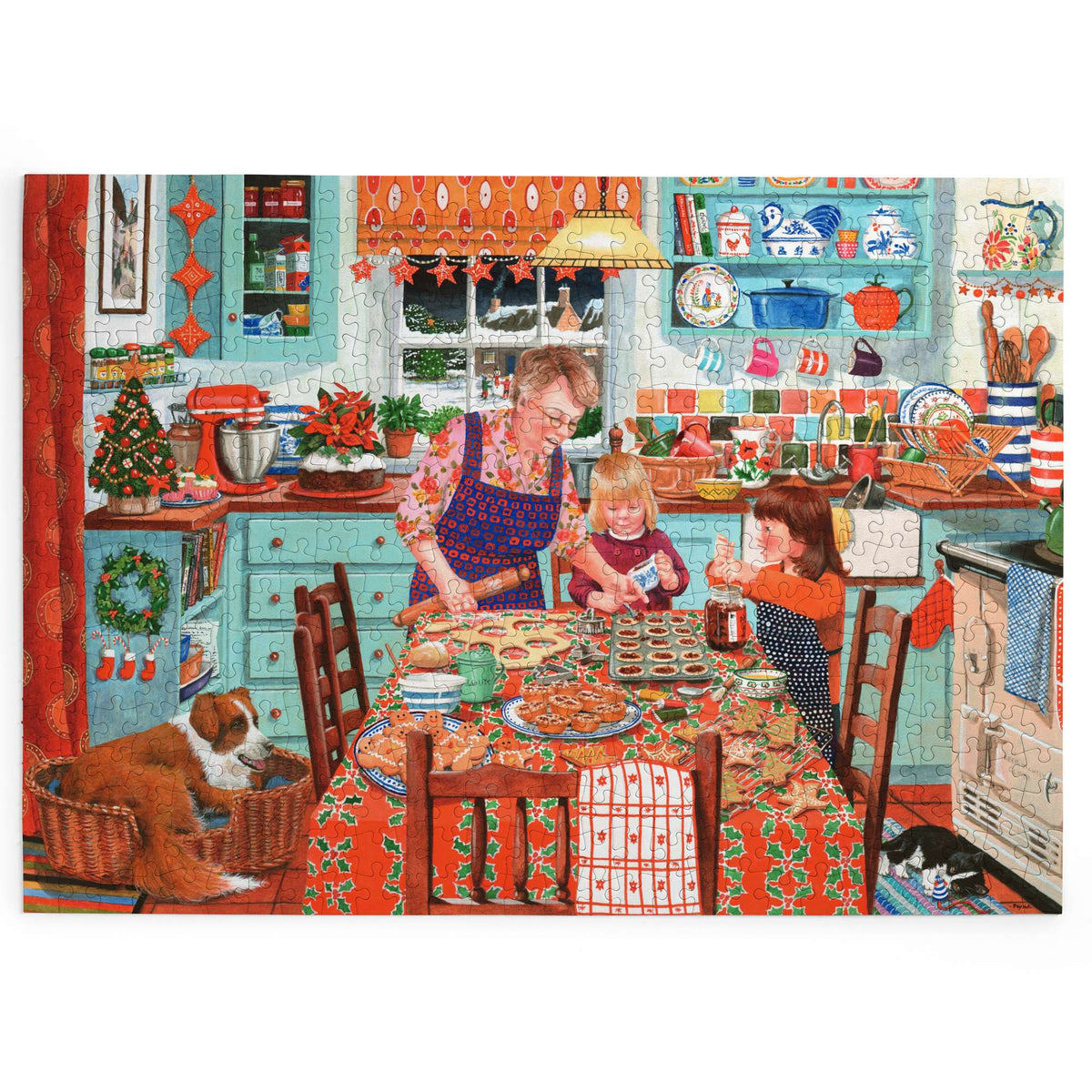 Made up: Festive Fancies – 500 XL Piece Jigsaw Puzzle (House of Puzzles)