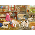 Mary's Little Lambs – 500 XL Piece Jigsaw Puzzle (HOP)