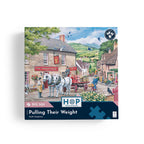 Box, straight on: Pulling Their Weight – 500 XL Piece Jigsaw Puzzle (House of Puzzles)