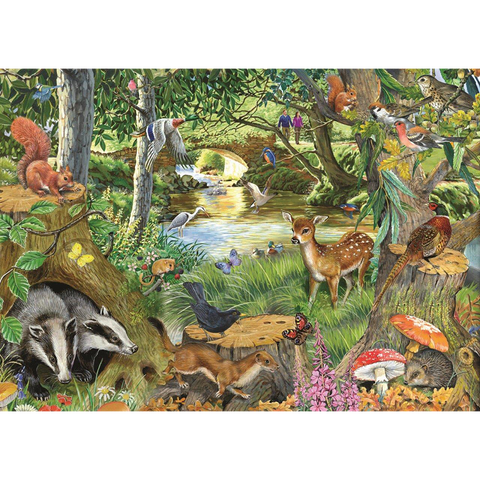 Riverside Glade – 500 XL Piece Jigsaw Puzzle (HOP)