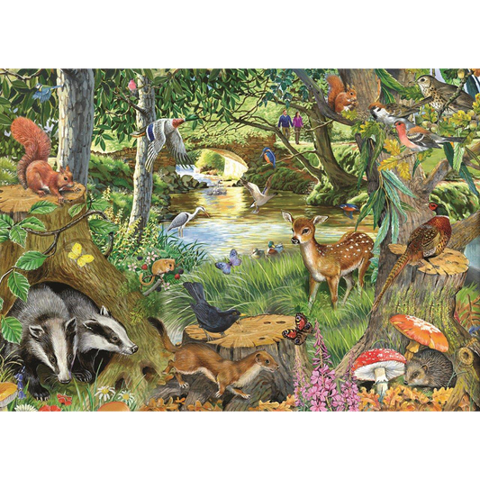 HOP - Riverside Glade - BIG 500 Piece Jigsaw Puzzle