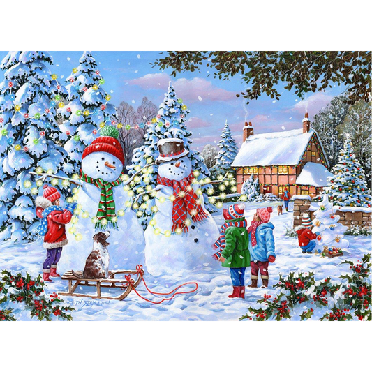 HOP - Glow In The Snow - 1000 Piece Jigsaw Puzzle