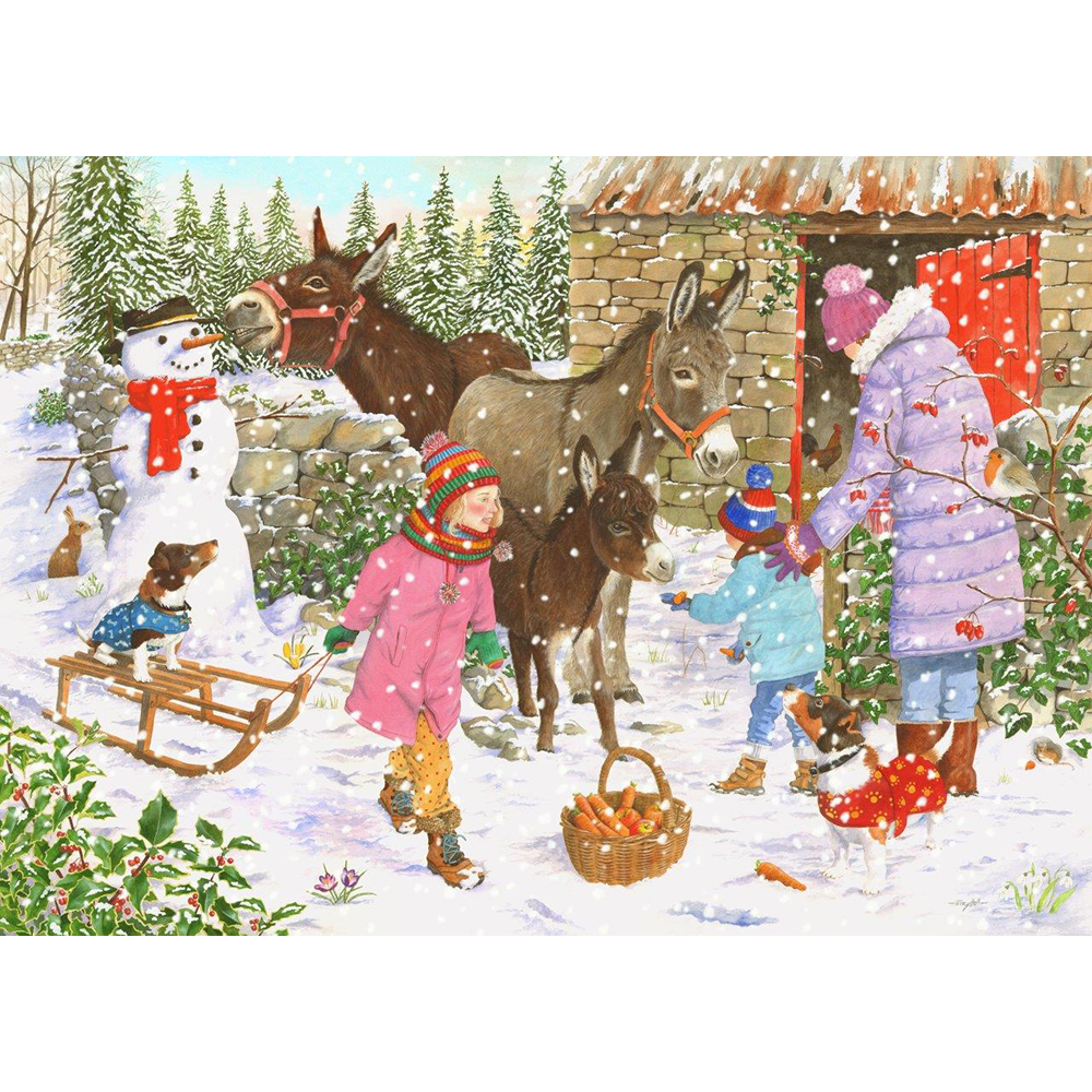 Little Donkey – 1000 Piece Jigsaw Puzzle (HOP)