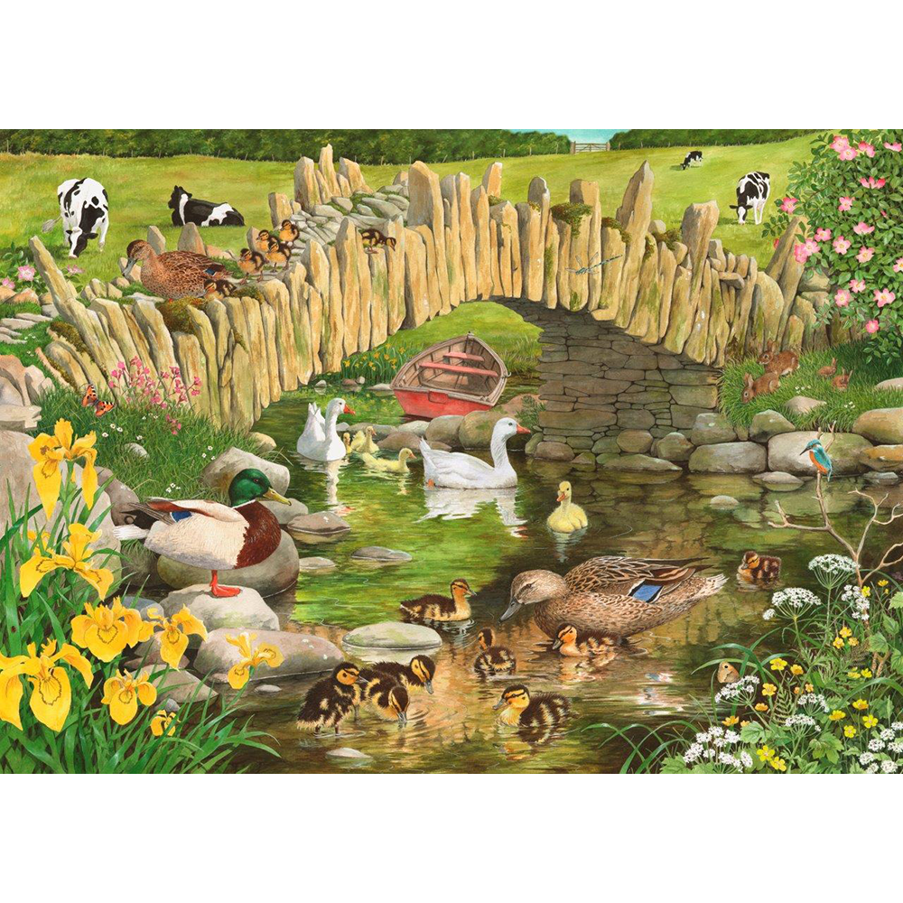 Duck, Duck, Goose – 250 Piece Jigsaw Puzzle (HOP)