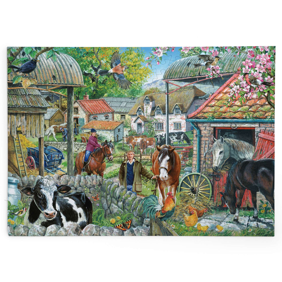 Made up: Horseshoe Farm – 250 Piece Jigsaw Puzzle (House of Puzzles)