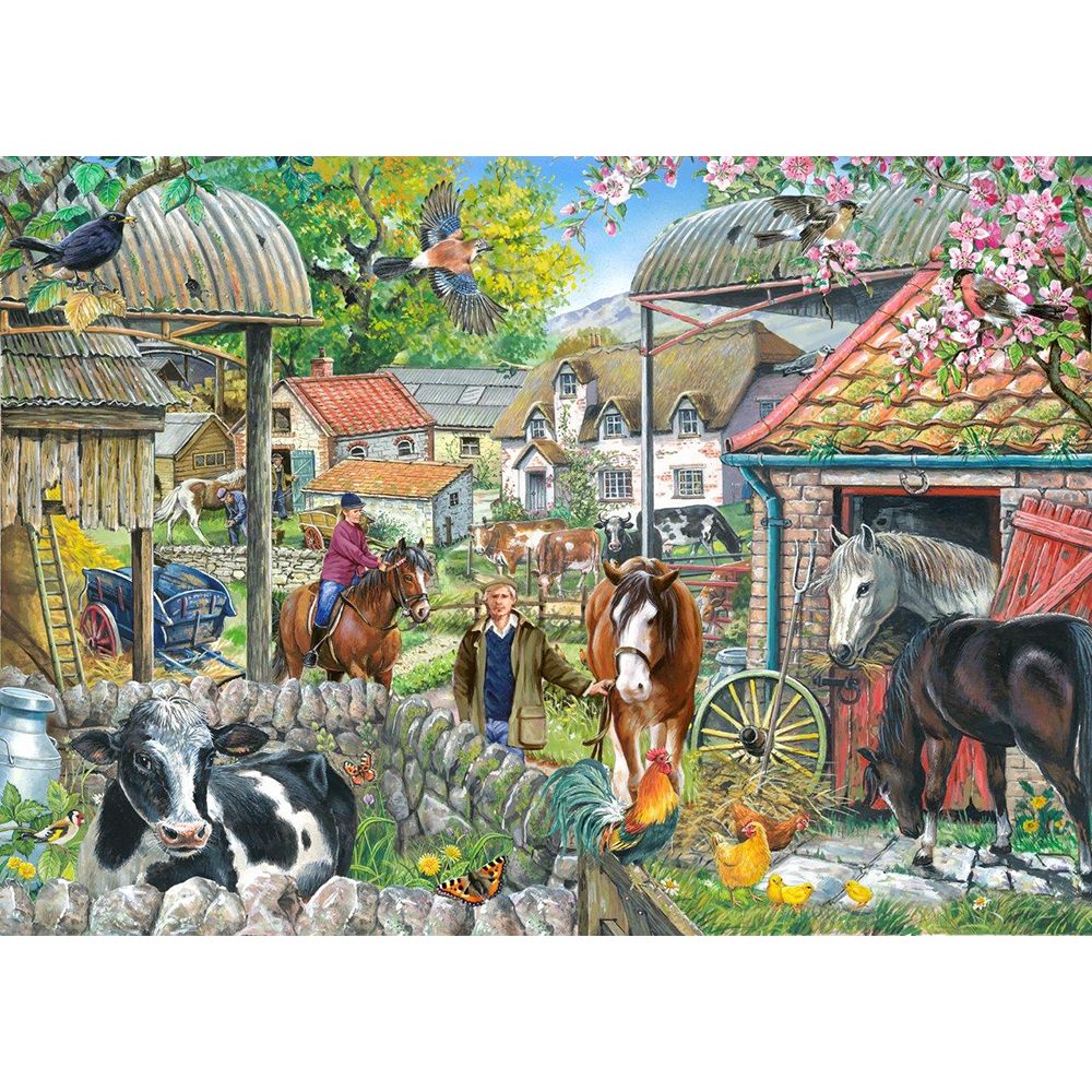 Horseshoe Farm – 250 Piece Jigsaw Puzzle (HOP)