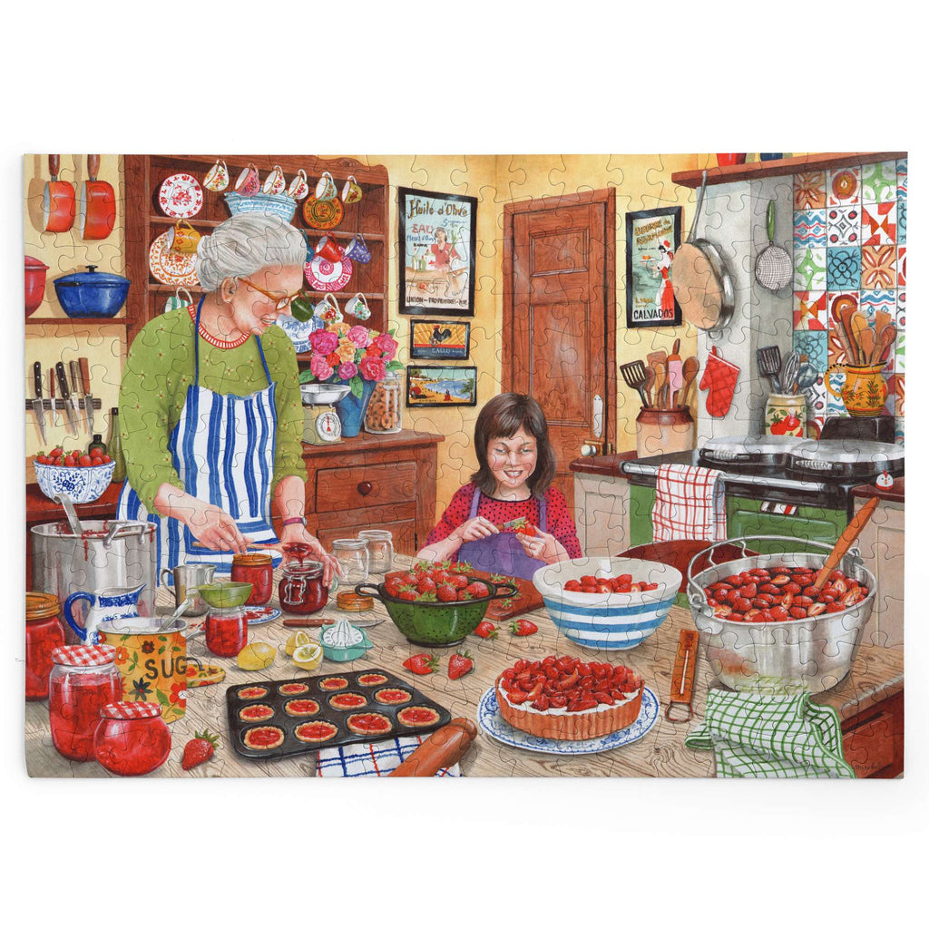 Made up: Strawberry Jam – 250 Piece Jigsaw Puzzle (House of Puzzles)