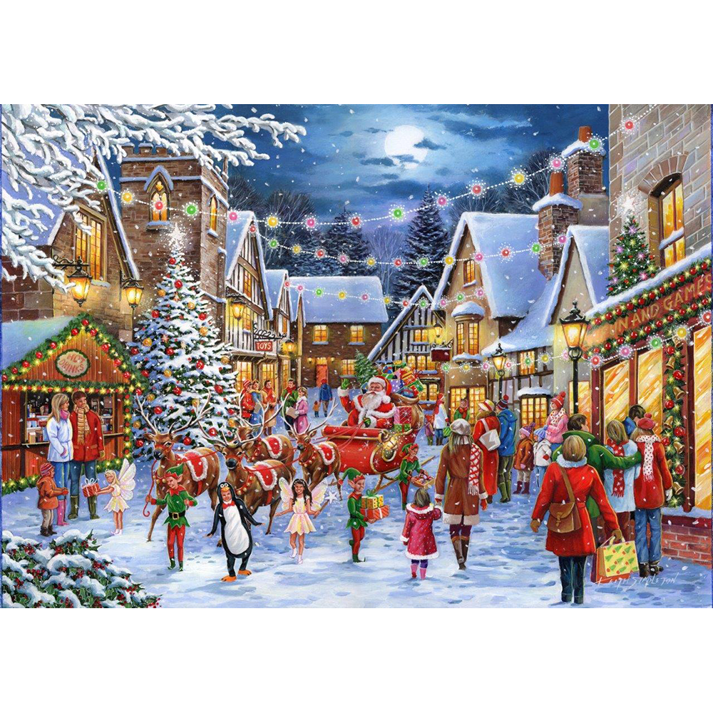 HOP - No.17 - Christmas Parade  - 1000 Piece Jigsaw Puzzle