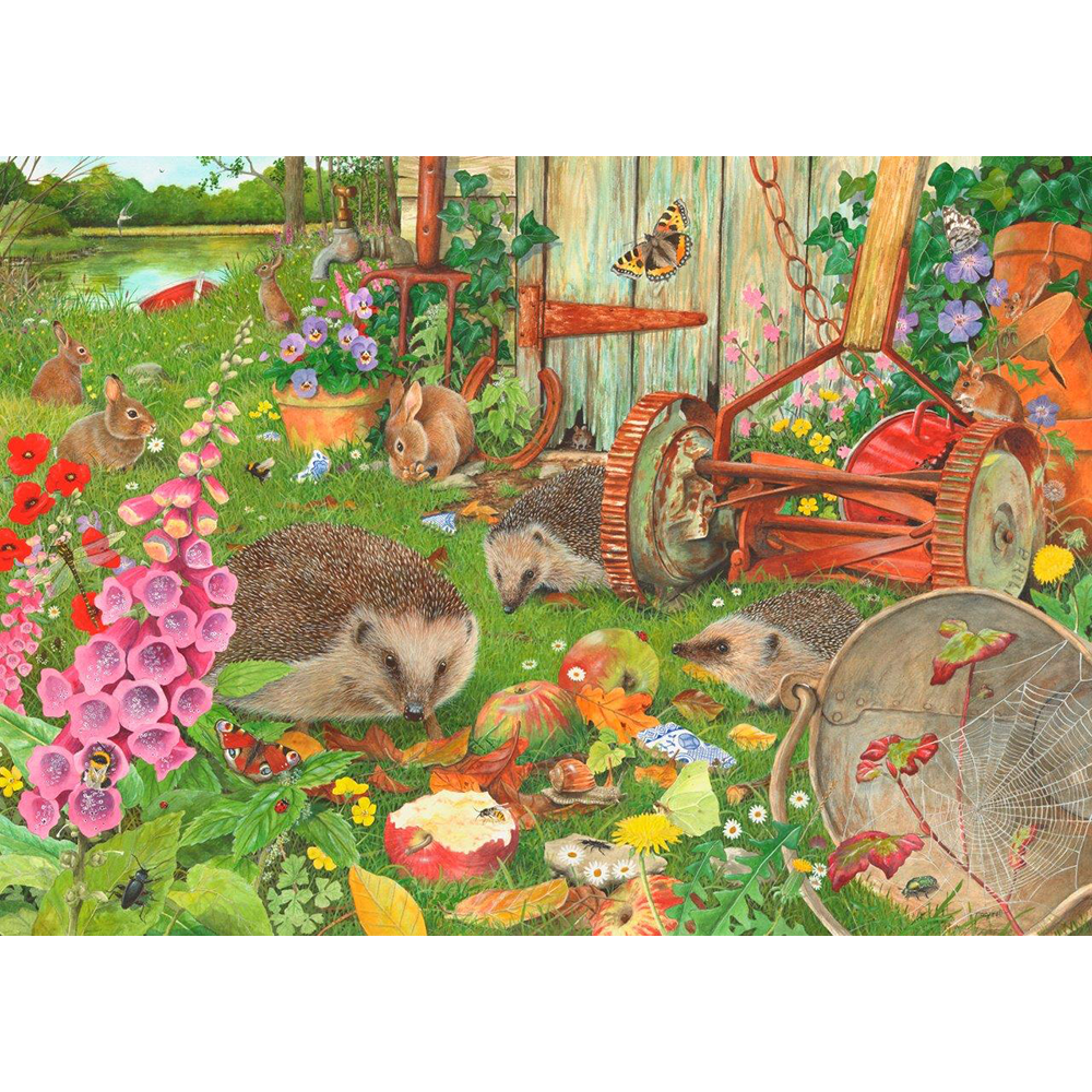 Bottom Of The Garden – 1000 Piece Jigsaw Puzzle (HOP)