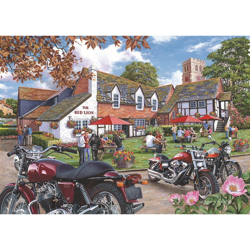 HOP - Easy Riders - 1000 Piece Jigsaw Puzzle