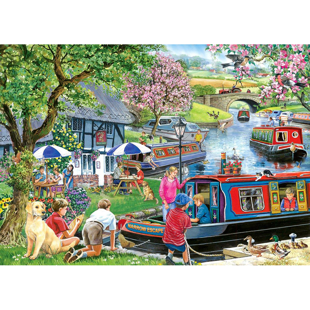 HOP - Narrow Escape - 1000 Piece Jigsaw Puzzle