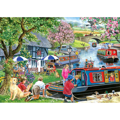 Narrow Escape – 1000 Piece Jigsaw Puzzle (HOP)