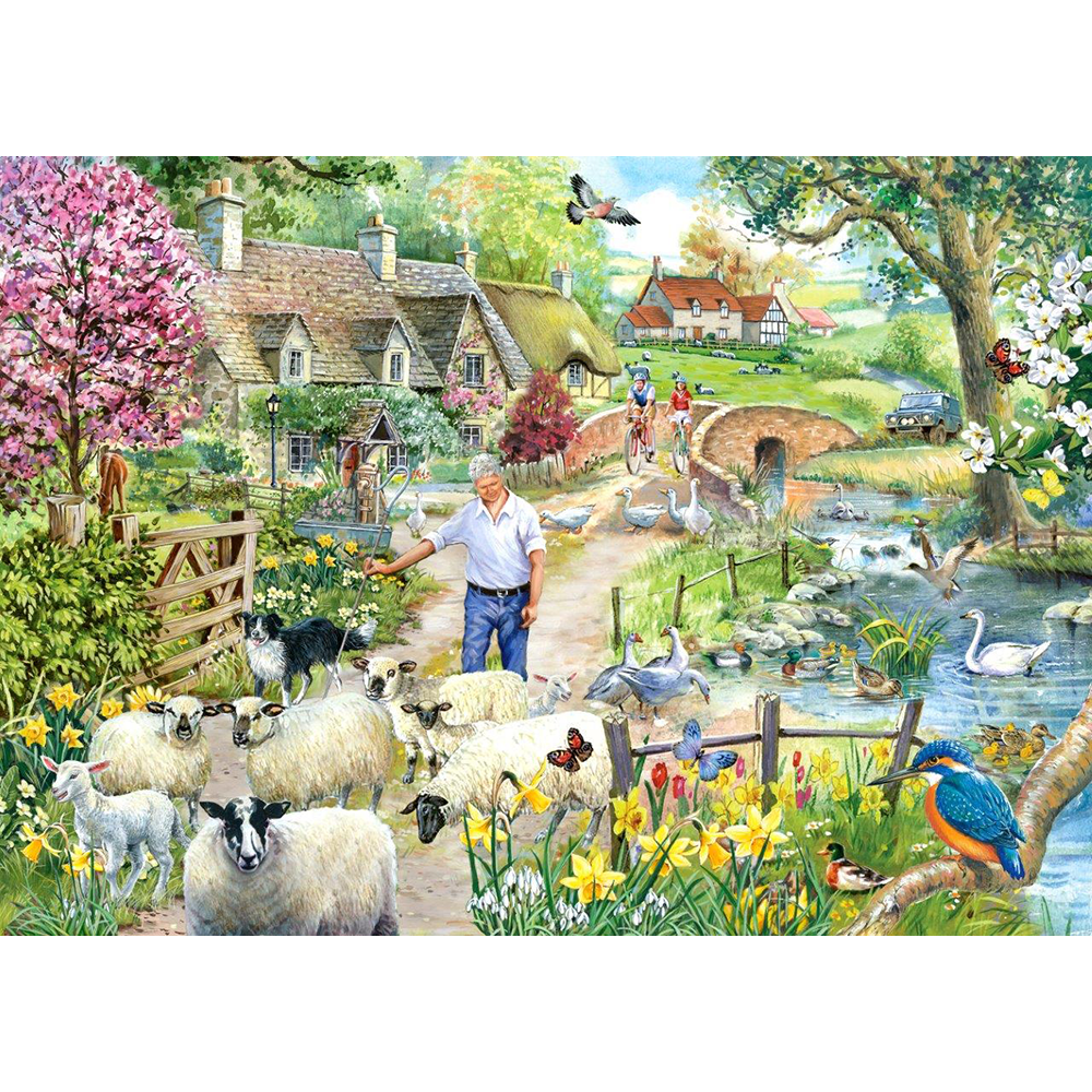 Shepherd's Lane – 1000 Piece Jigsaw Puzzle (HOP)