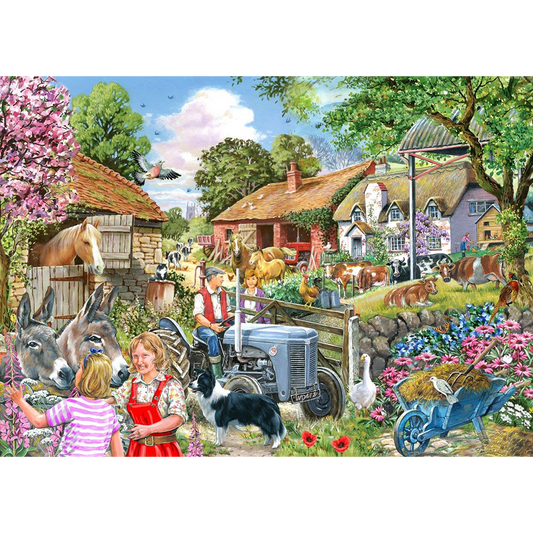 HOP - At The Farm Gate - BIG 500 Piece Jigsaw Puzzle