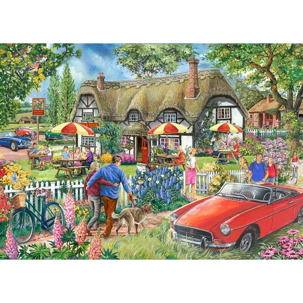 HOP - Country Pub - BIG 500 Piece Jigsaw Puzzle