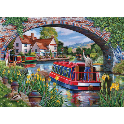 Over & Under – 500 XL Piece Jigsaw Puzzle (HOP)