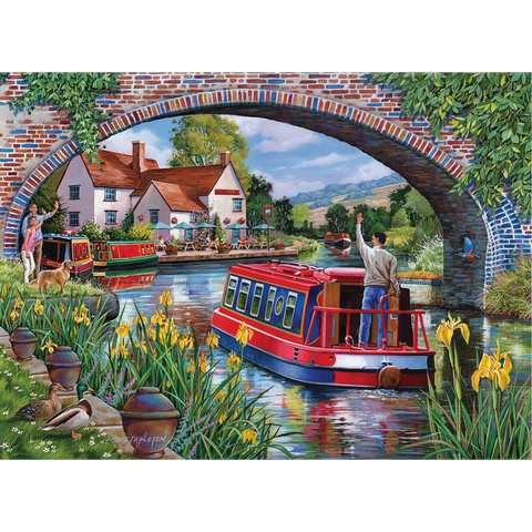 Over & Under – 500 XL Piece Jigsaw Puzzle (HOP)