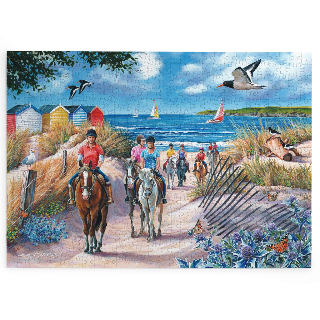 Made up: Sea Horses – 500 XL Piece Jigsaw Puzzle (House of Puzzles)