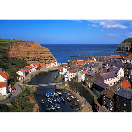 HOP - Stunning Staithes - 1000 Piece Jigsaw Puzzle