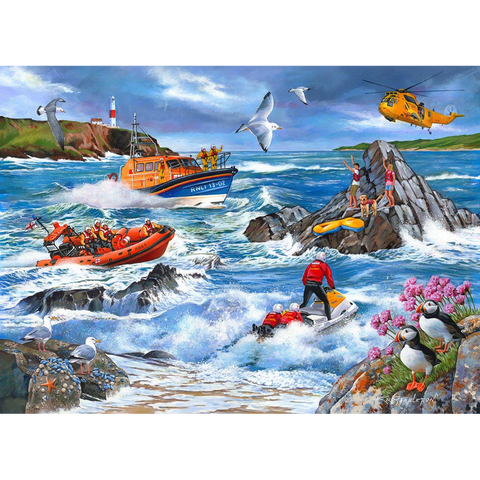 Against The Tide – 1000 Piece Jigsaw Puzzle (HOP)