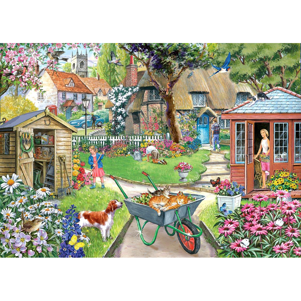 Bloomin' Lovely – 500 XL Piece Jigsaw Puzzle (HOP)