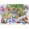 Enjoying the Garden – 500 XL Piece Jigsaw Puzzle (HOP)