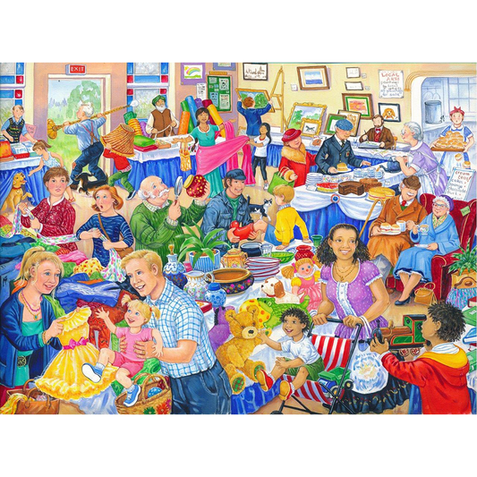 HOP - Jumble Sale - BIG 500 Piece Jigsaw Puzzle