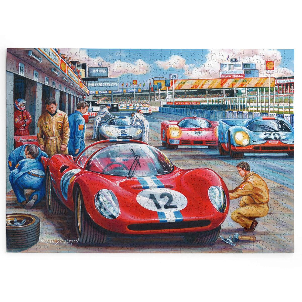 Made up: Pit Stop – 500 XL Piece Jigsaw Puzzle (House of Puzzles)