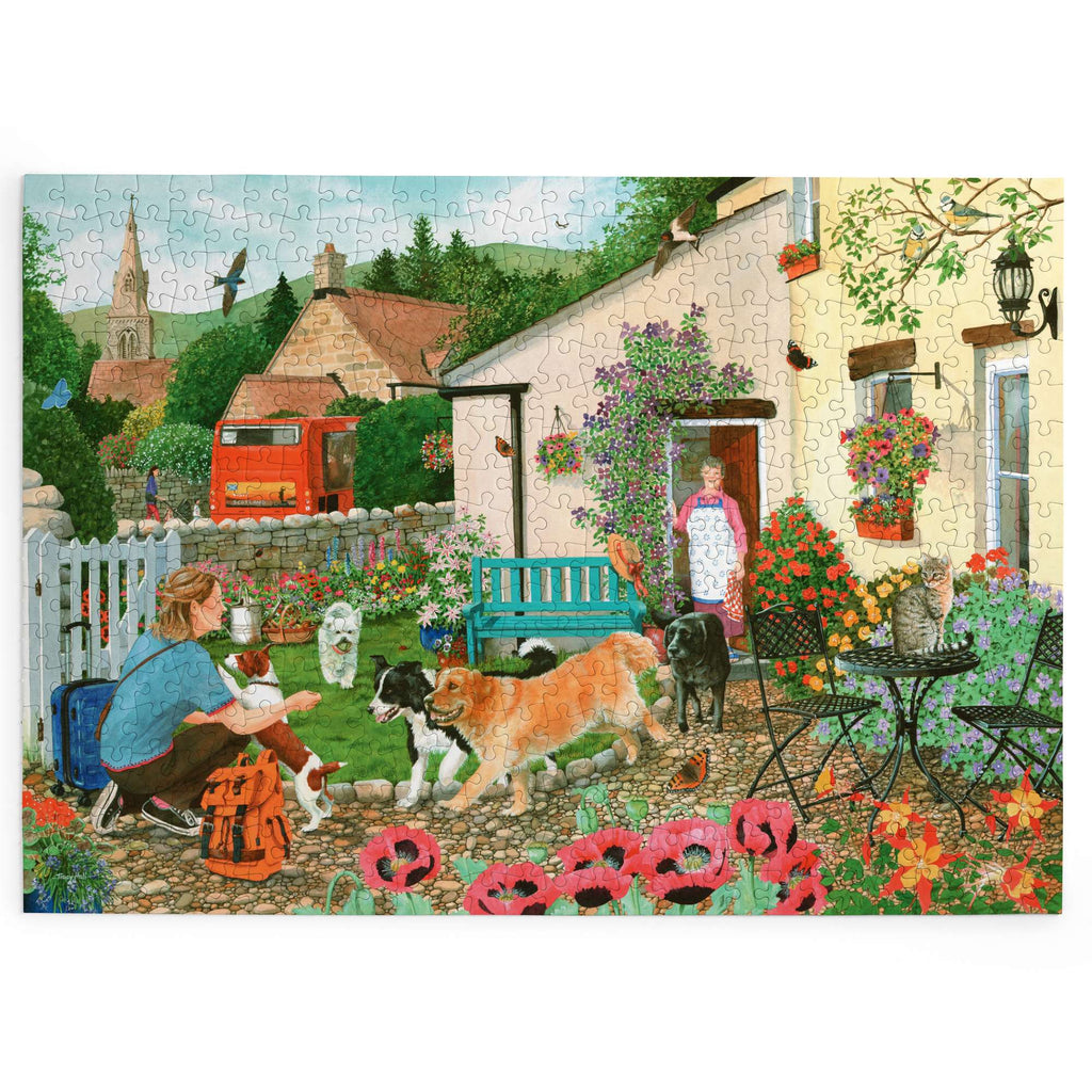 Made up: Welcoming Committee – 500 XL Piece Jigsaw Puzzle (House of Puzzles)