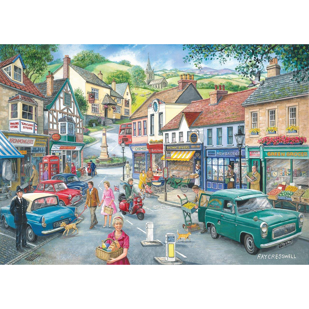 HOP - No.23 - At The Shops - 1000 Piece Jigsaw Puzzle