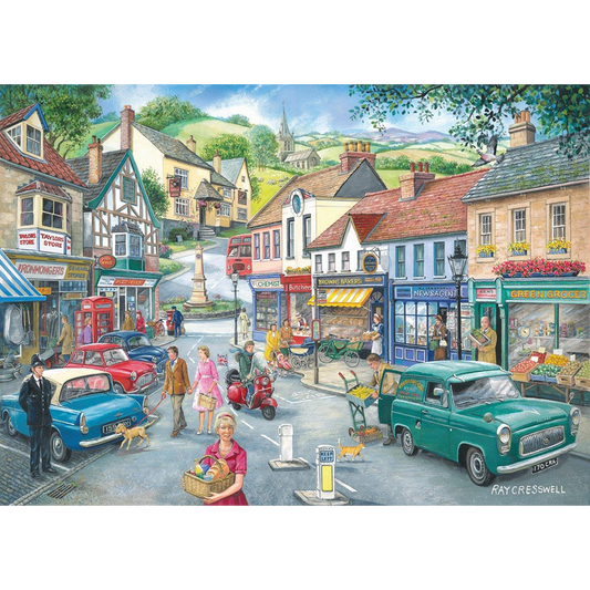 HOP - No.23 - At The Shops - 1000 Piece Jigsaw Puzzle