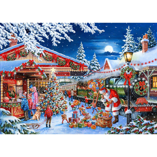 HOP - No.18 - Santa's Express - 1000 Piece Jigsaw Puzzle