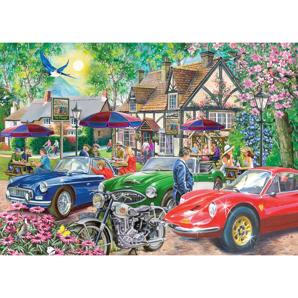 HOP - Plough Inn - BIG 500 Piece Jigsaw Puzzle