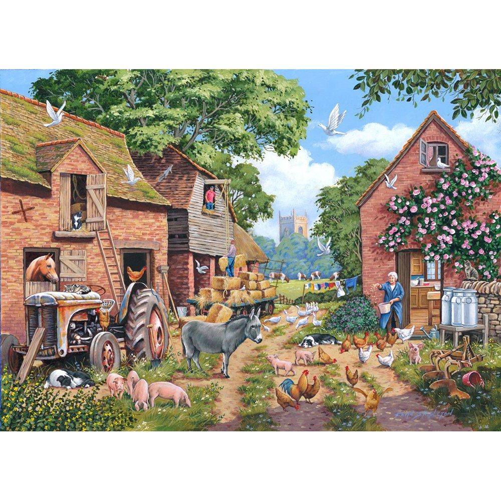 HOP - No.24 - Farm Focus  - 1000 Piece Jigsaw Puzzle