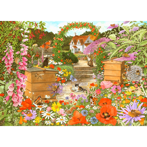 Bee Happy – 1000 Piece Jigsaw Puzzle (HOP)