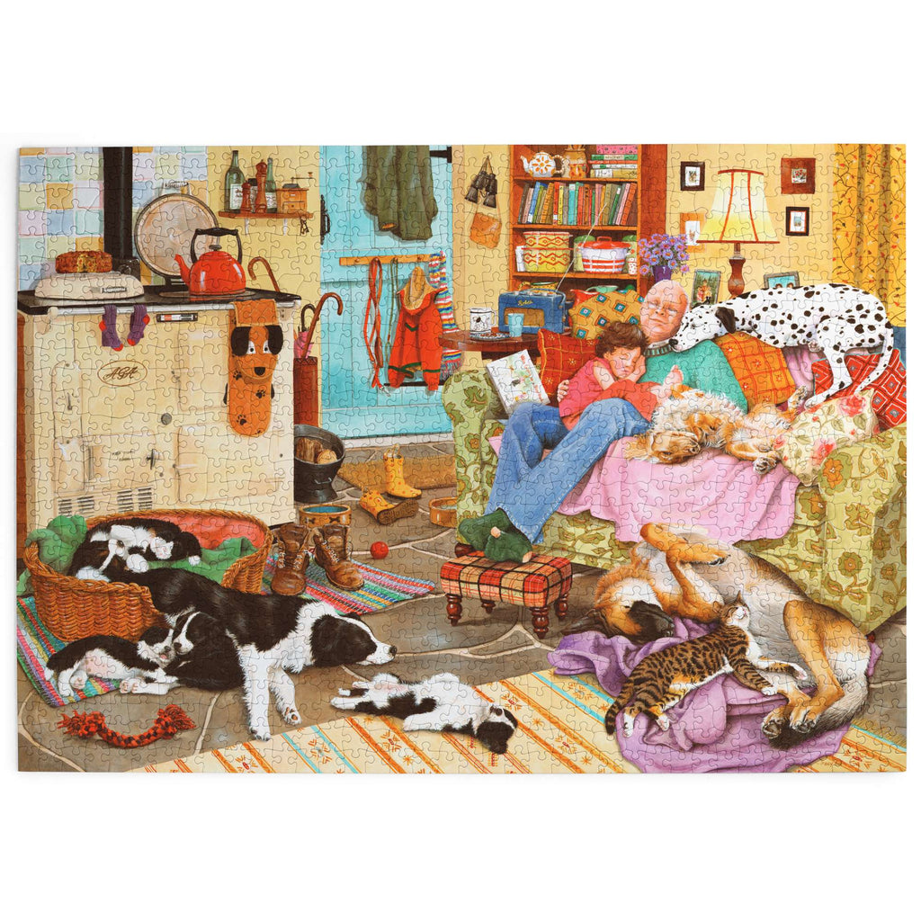 Made up: Dog Tired – 1000 Piece Jigsaw Puzzle (House of Puzzles)