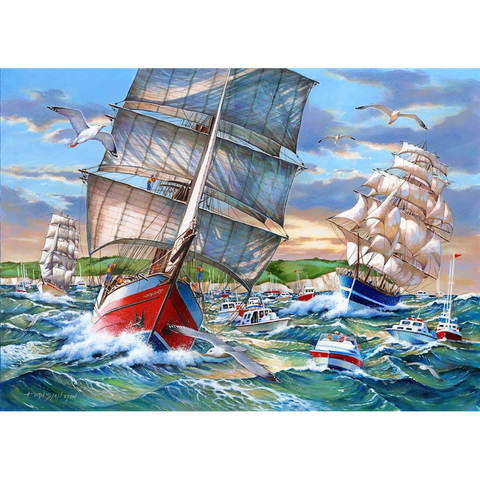 Tall Ships – 1000 Piece Jigsaw Puzzle (HOP)