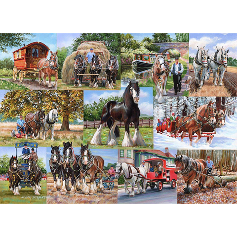 The Heavy Mob – 1000 Piece Jigsaw Puzzle (HOP)
